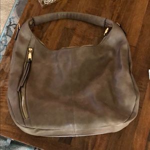 Distressed grey shoulder bag new condition